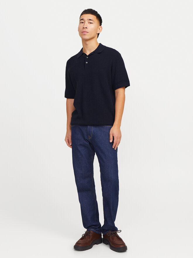 Jack&Jones Jack&Jones Poloshirt Cooper 12271483 Dunkelblau Regular Fit