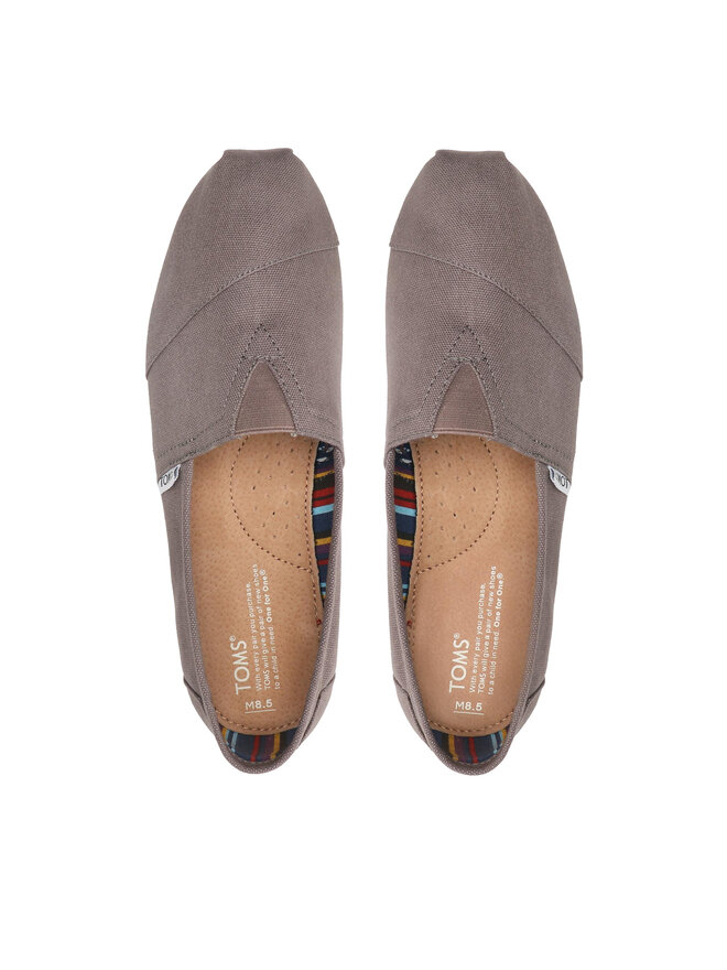 Toms Halbschuhe Toms Classic 10000864 Grau