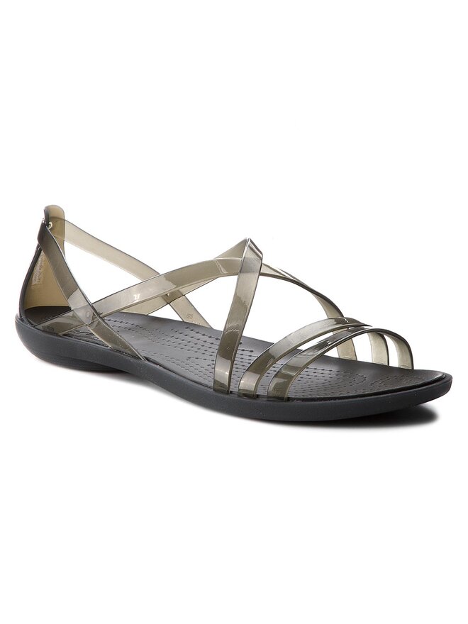Sandalen Crocs Isabella Strappy Sandal W 204915 Schwarz eschuhe