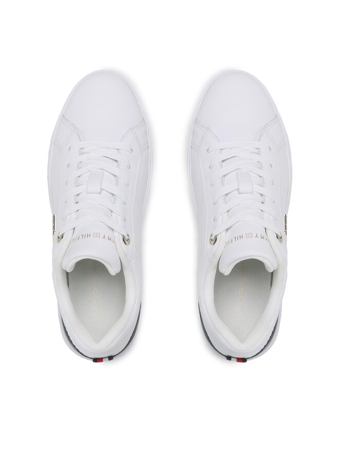 Tommy Hilfiger Sneakers Tommy Hilfiger Th Court Sneaker FW0FW06854 Weiß