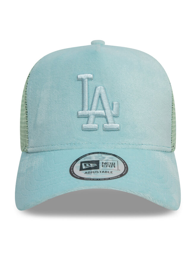 New Era Шапка с козирка New Era Los Angeles Dodgers Velour 60595361 Син