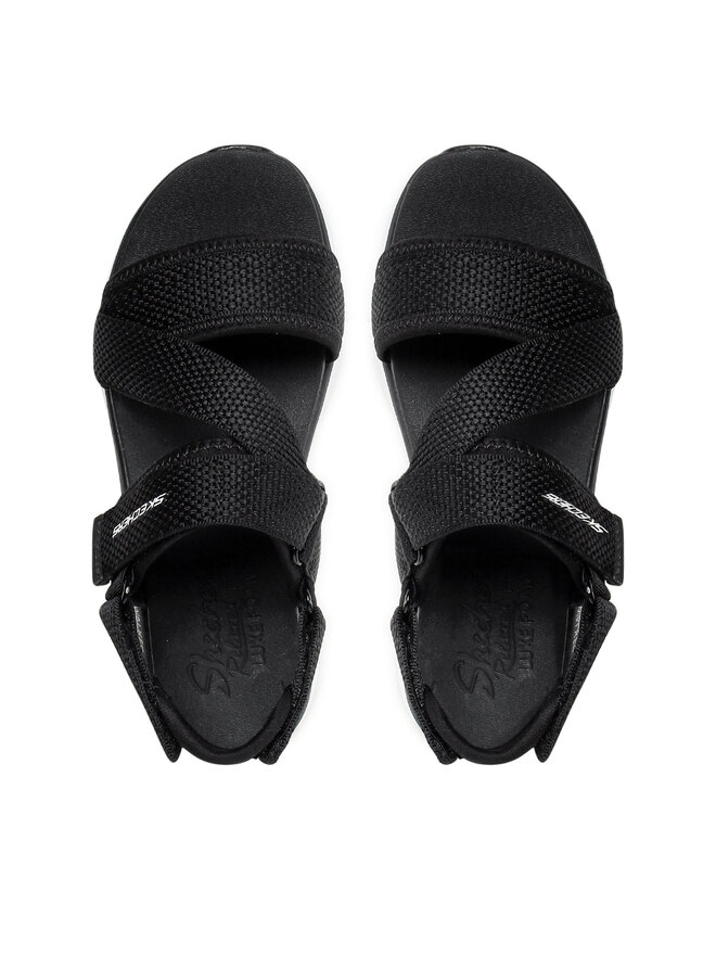 Skechers Сандали Skechers Kind Mind 119302/BKW Черен