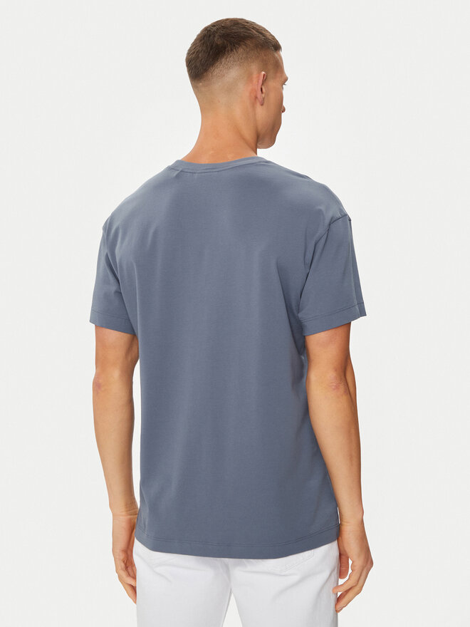 HUGO HUGO Camiseta Linked 50518646 Azul Relaxed Fit