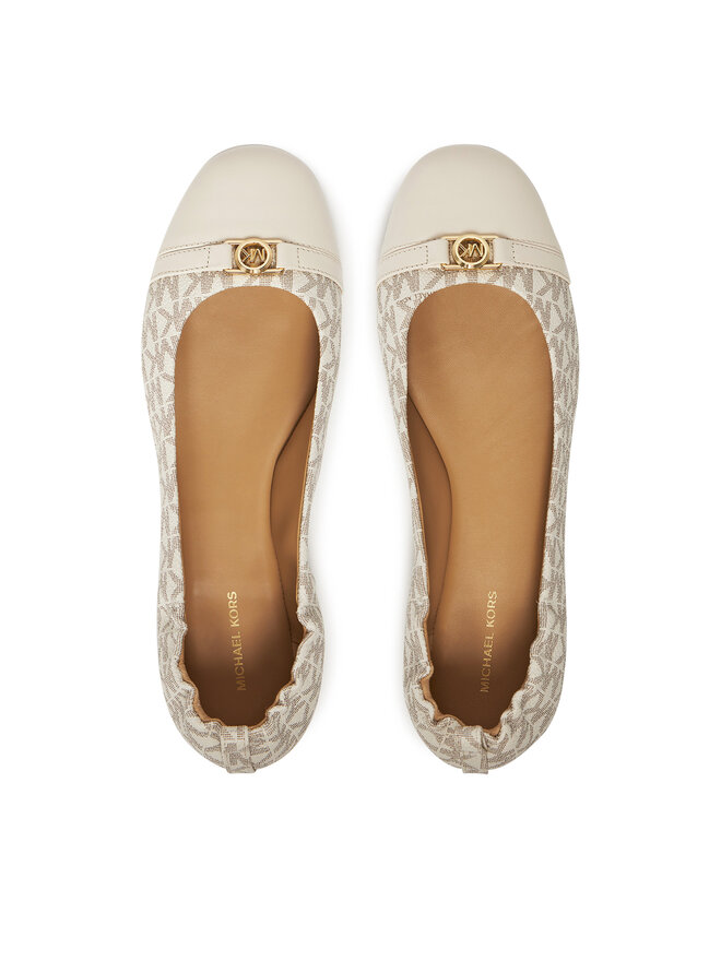 MICHAEL Michael Kors Bailarinas MICHAEL Michael Kors Mandy 40S5MAFP1B Écru