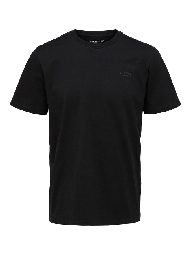 Selected Homme Selected Homme Camiseta 16087858 Negro Regular Fit