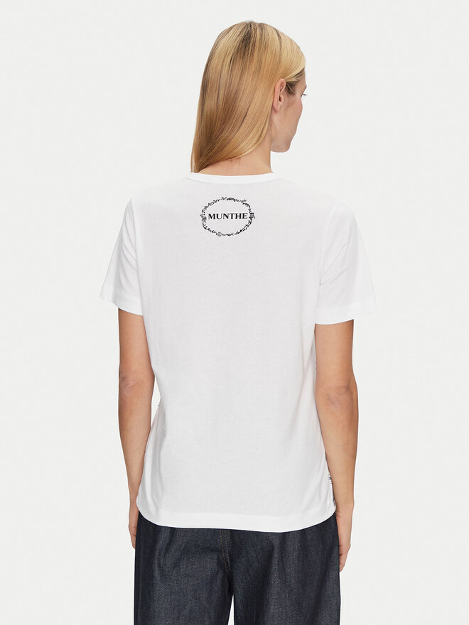 Munthe Munthe Camiseta Fedelio 251110025160 Blanco Regular Fit