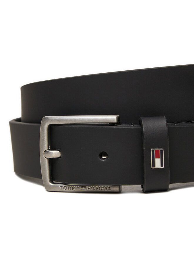 Tommy Hilfiger Ζώνη παιδική Tommy Hilfiger AU0AU01920 Μαύρο