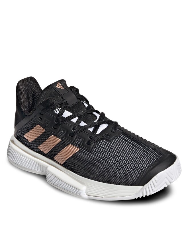Tennisschuhe adidas SoleMatch Bounce Hard Court Shoes FU8125 Schwarz eschuhe