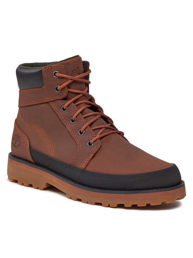 Timberland Schnürstiefeletten Timberland Courma Kid Boot W/ Rand TB0A62WNF131 Braun