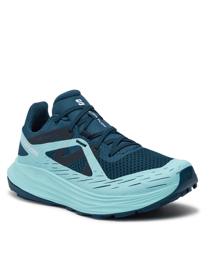 Salomon Взуття для бігу Salomon Ultra Flow Gore Tex L47474200 Cиній