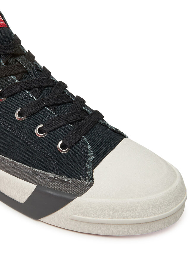 Diesel Trampki Diesel High-Top Y03505PR012 HA688 Czarny