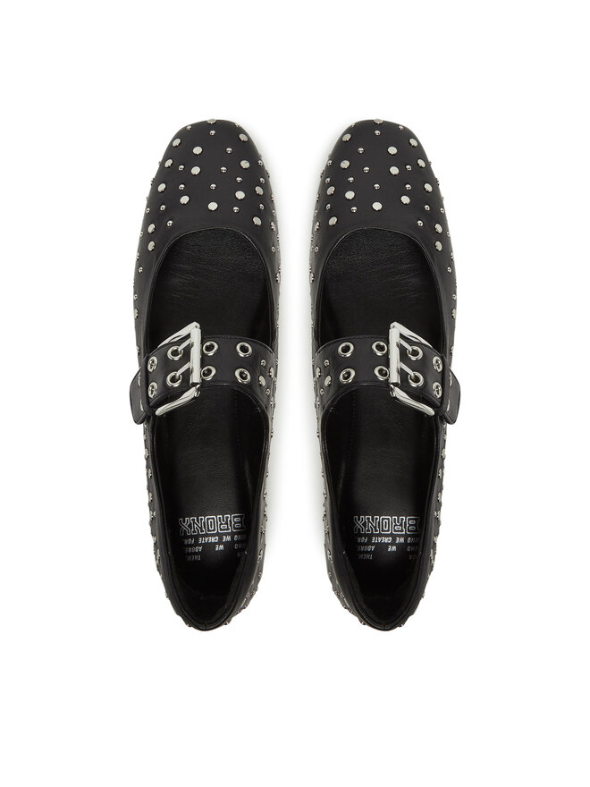 Bronx Ballerinas Bronx Next-Wagon 66584-D Schwarz