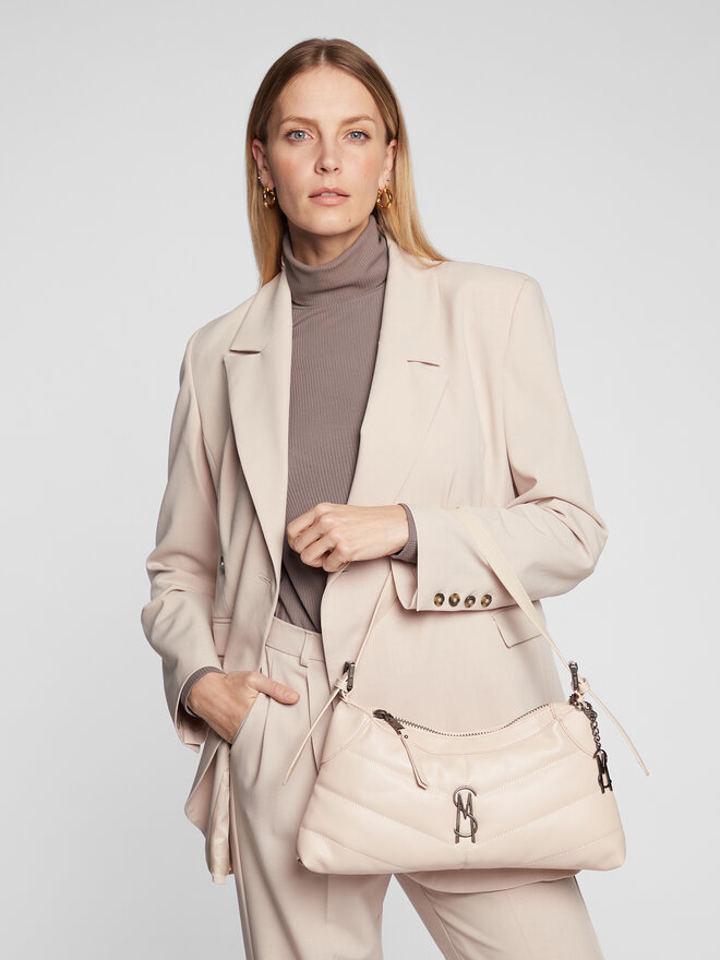 Steve Madden Ročna torba Steve Madden Bgal SM13000886-02002-BNE Écru