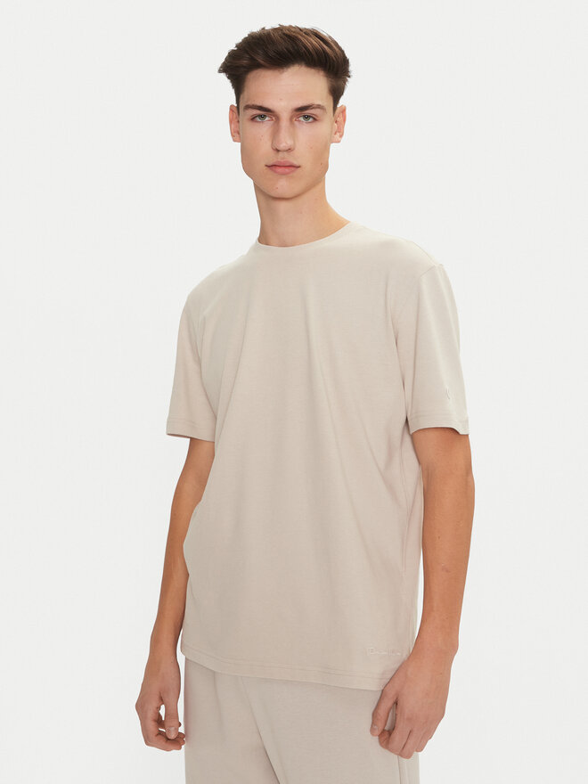 Champion Champion Marškinėliai 220425 Écru Regular Fit
