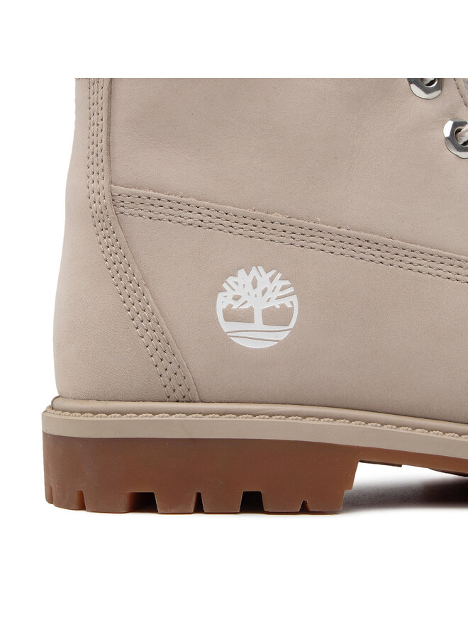 Timberland Schnürstiefeletten Timberland Heritage 6 In Waterproof Boot TB0A2M83K511 Grau