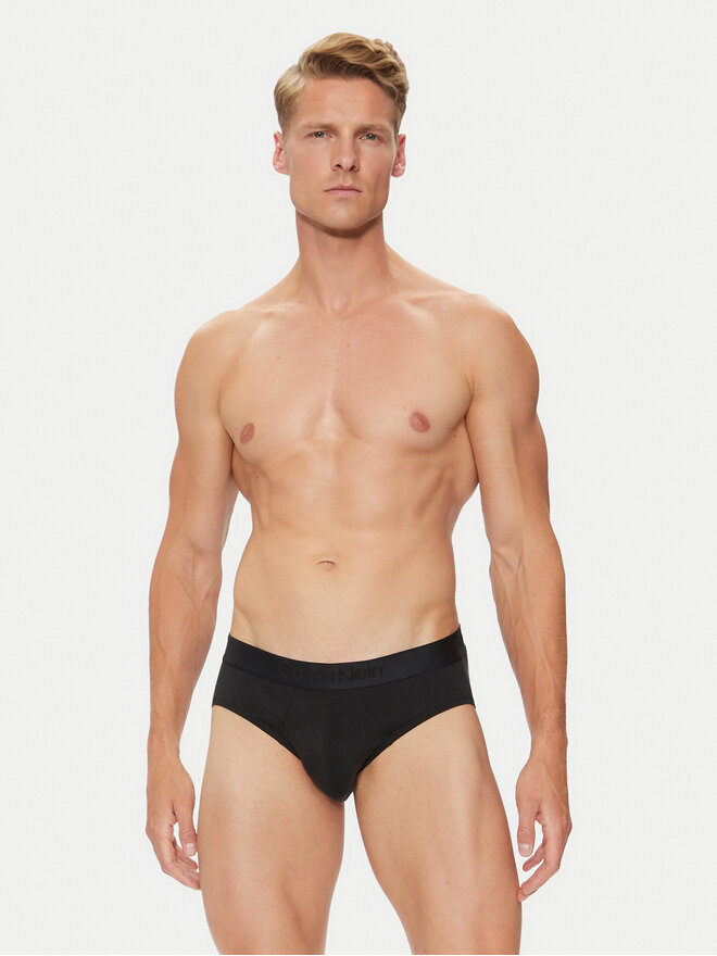 Calvin Klein Underwear Calvin Klein Underwear 3er-Set Slips 000NB3650A Schwarz