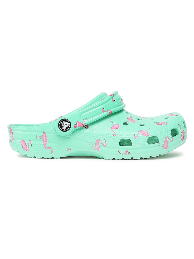 Crocs Шльопанці Crocs Classic Vacay Vibes Clog 206375 Зелений
