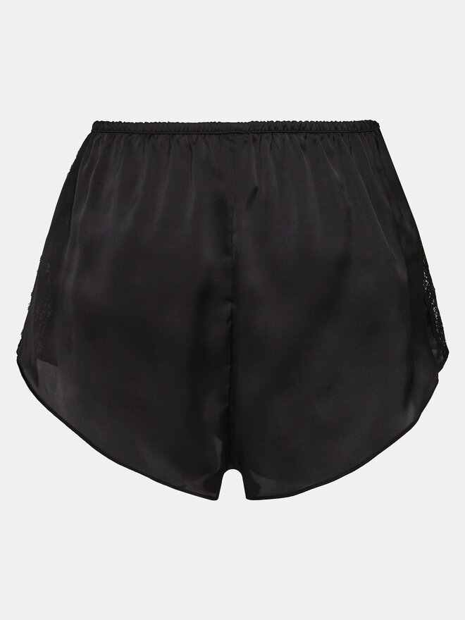 Hunkemöller Hunkemöller Σορτς πιτζάμας Satin 205068 Μαύρο Regular Fit