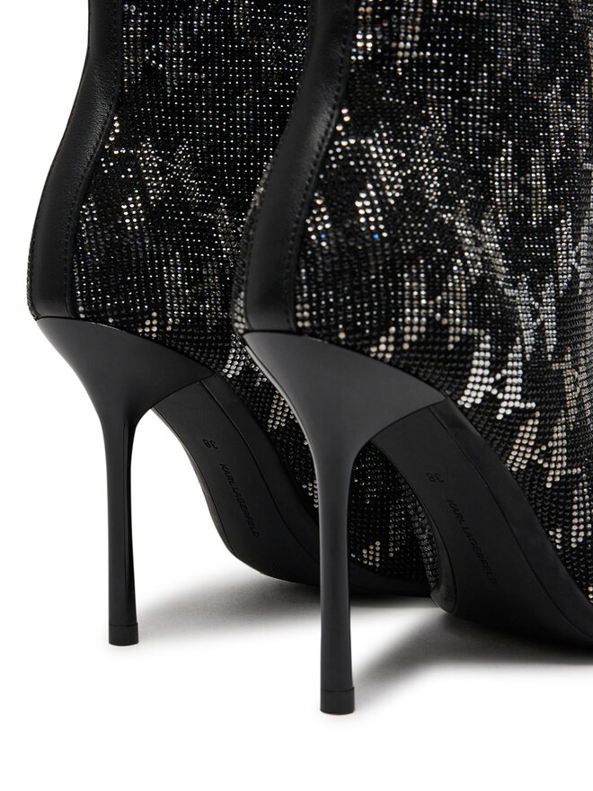KARL LAGERFELD Ботильйони KARL LAGERFELD KL30954M Чорний