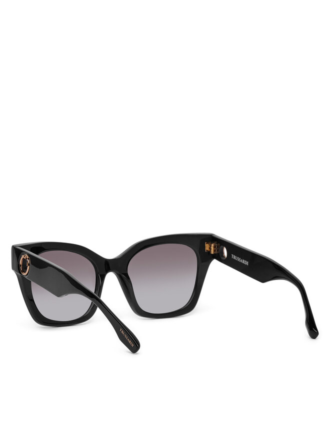 Trussardi Okulary przeciwsłoneczne Trussardi TSW9056 Czarny