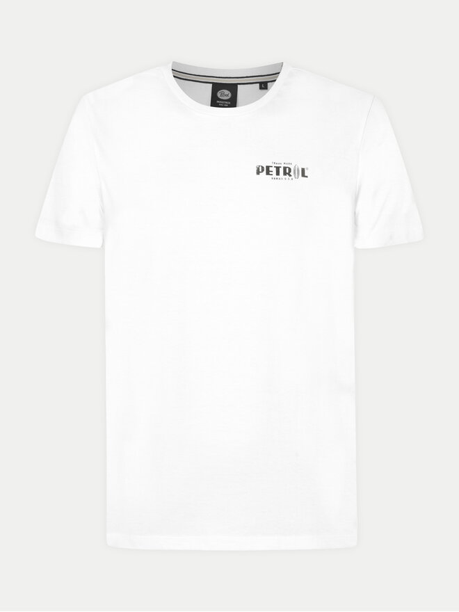 Petrol Industries Petrol Industries Camiseta M-1040-TSR635 Blanco Regular Fit