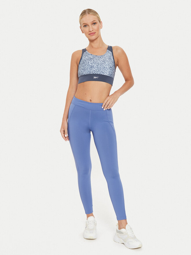 Reebok Reebok Бюстгальтер-топ Running AOP 100076052 Сірий Regular Fit