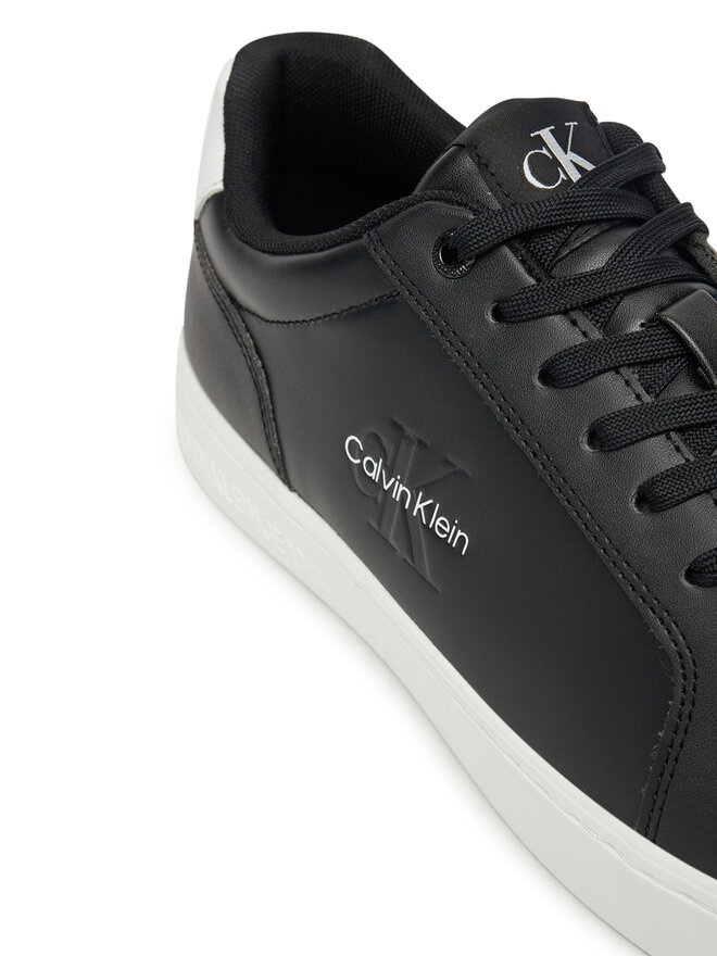 Calvin Klein Jeans Sneakers Calvin Klein Jeans Classic Cupsole Mono Lth YM0YM01369 Schwarz