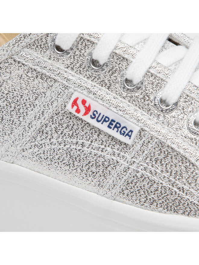 Superga Tenisówki Superga 2790 Lame S61174W Srebrny