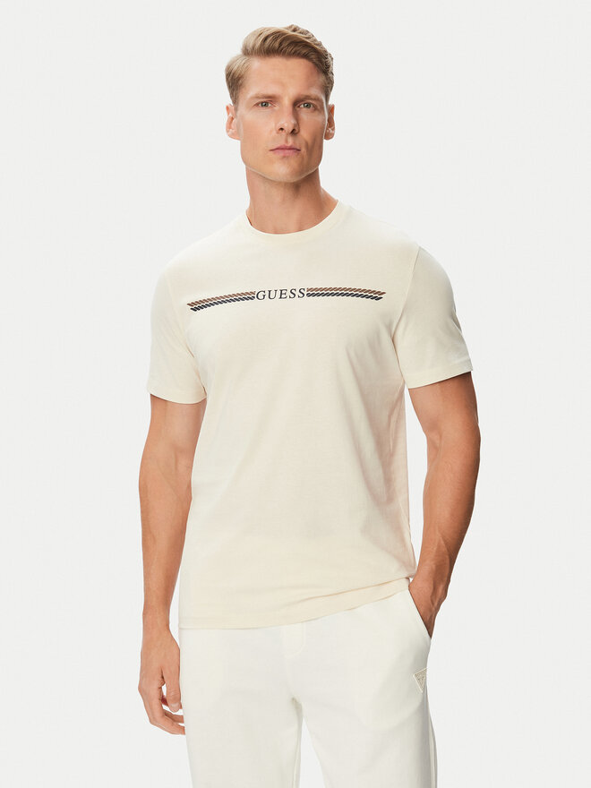 Guess Guess T-Shirt Z6BI05 K6536 Creme Regular Fit