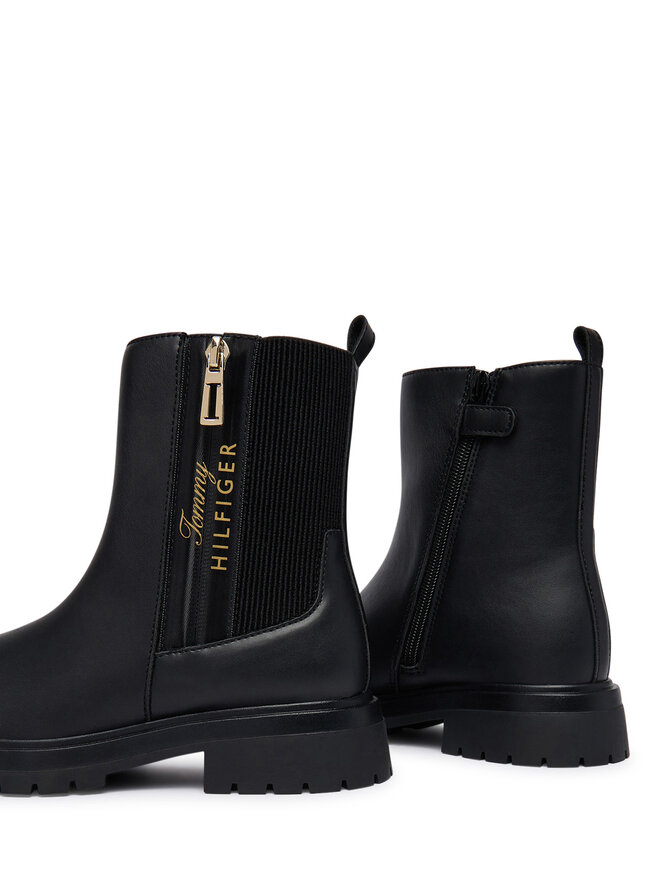 Tommy Hilfiger Stiefeletten Tommy Hilfiger Ashlyn T3A5-35161-1355 S Schwarz