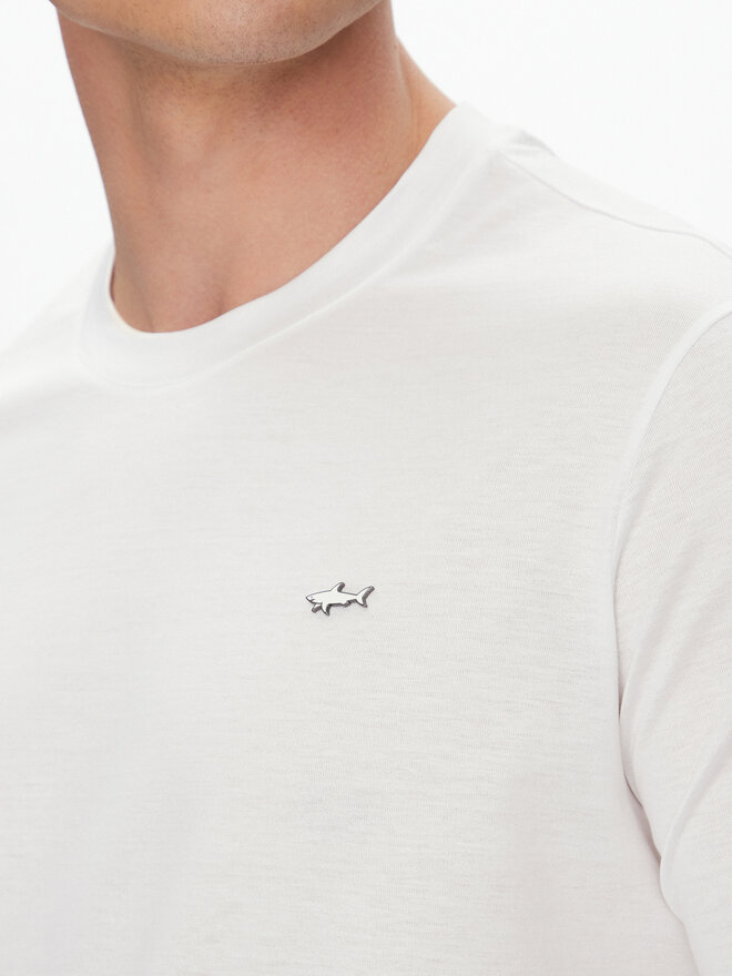 Paul&Shark Paul&Shark T-Shirt 24411021 Λευκό Regular Fit