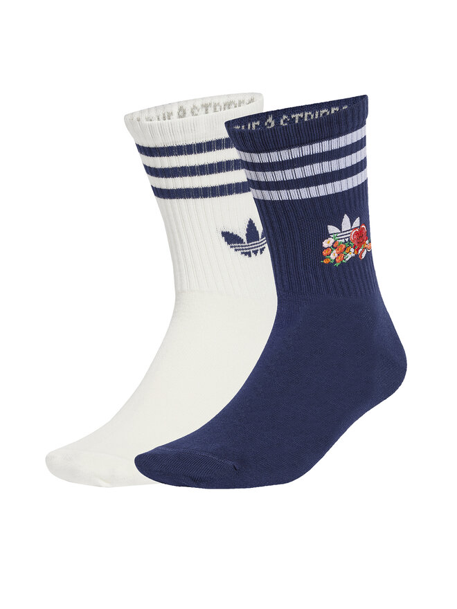 adidas 2 pár hosszú szárú unisex zokni adidas Made by Nelson JC8634 Színes