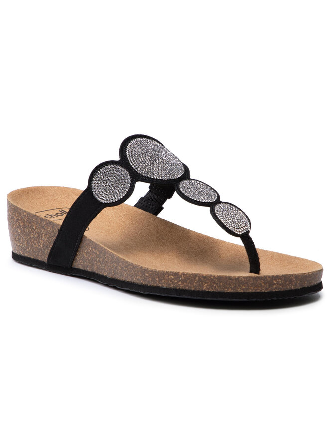 Tongs Scholl Sharon Flip Flop F29428 1004 350 Noir chaussures