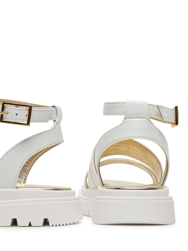 Tommy Hilfiger Sandalen Tommy Hilfiger Sandal T4A2-33798-0371 M Weiß