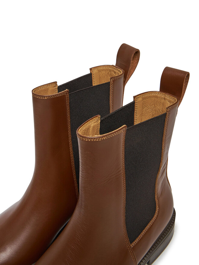 R.Polański Klassische Stiefeletten R.Polański 1868 Braun