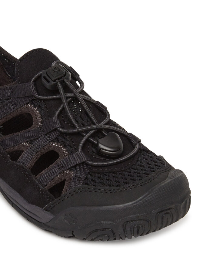 Jack Wolfskin Sandały Jack Wolfskin Levente Sandal A64080 M Czarny