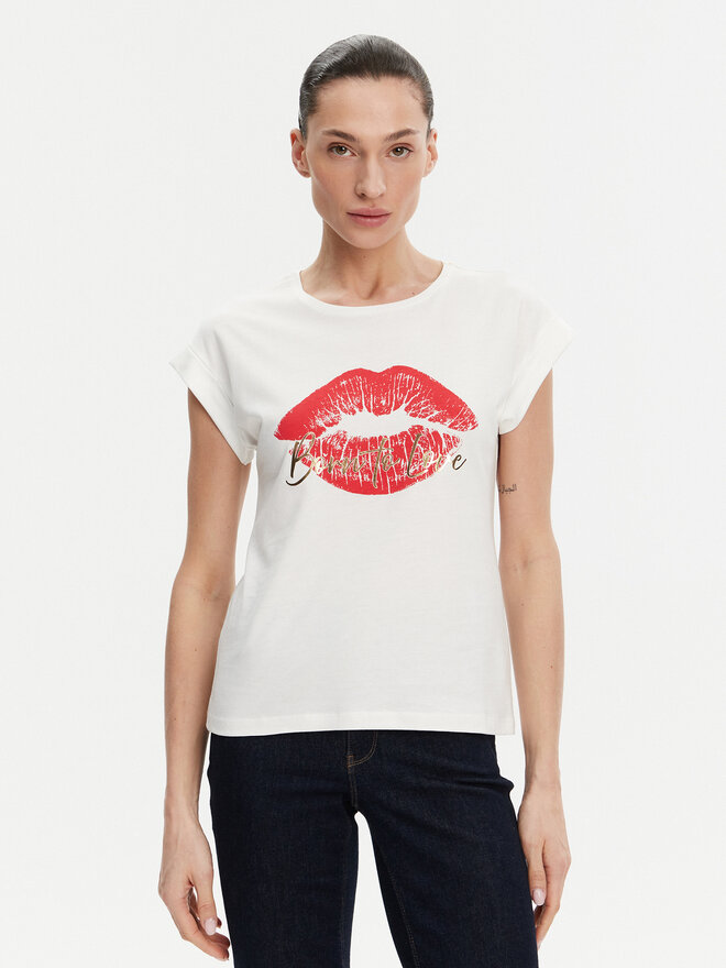 Morgan Morgan Camiseta 251-DVALA Blanco Regular Fit