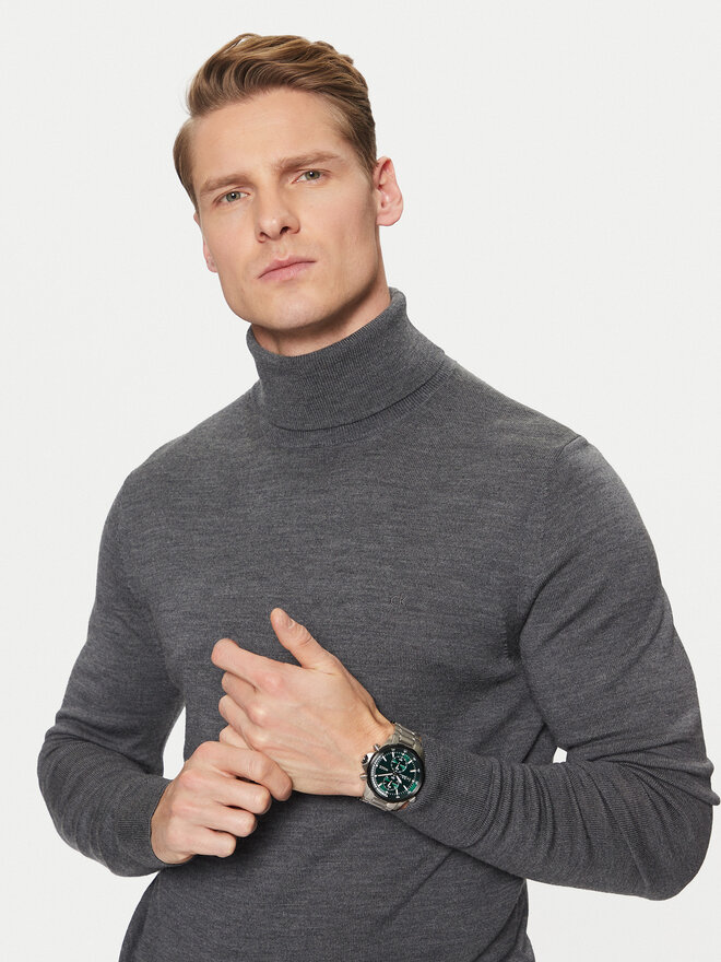 BOSS Zegarek BOSS Globetrotter 1513930 Srebrny