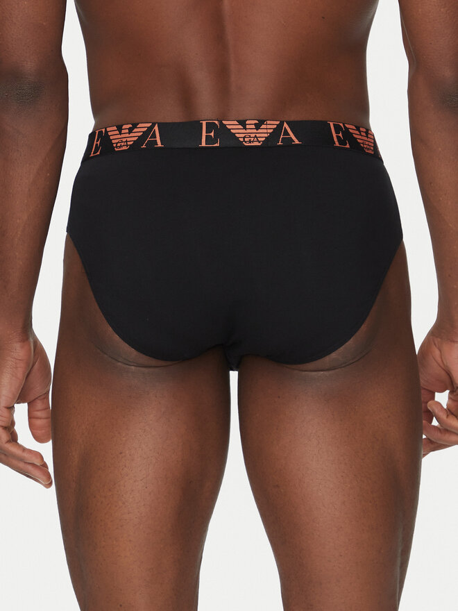 Emporio Armani Underwear Emporio Armani Underwear Σετ σλιπ 3 τμχ. EM000258 AF10778 MC061 Μαύρο