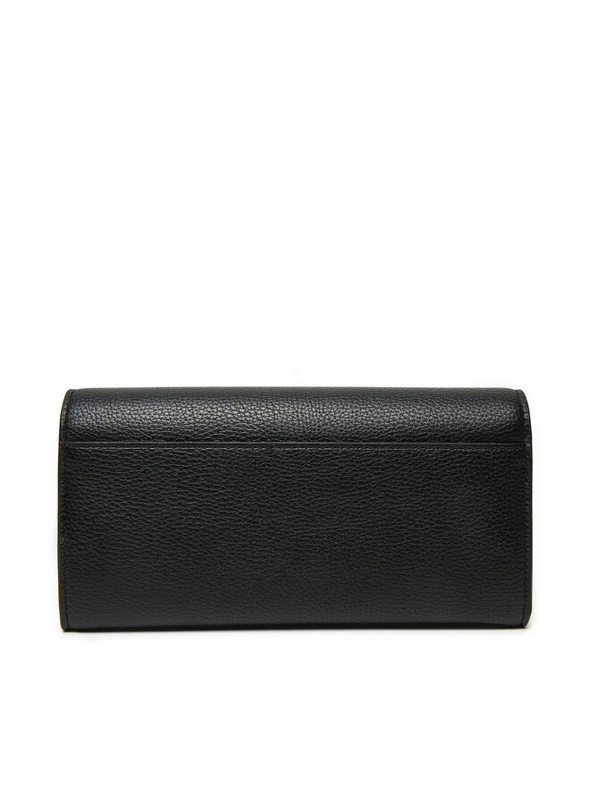 Calvin Klein Portafoglio grande da donna Calvin Klein Ck Plaque Large Trifold K60K612839 Nero