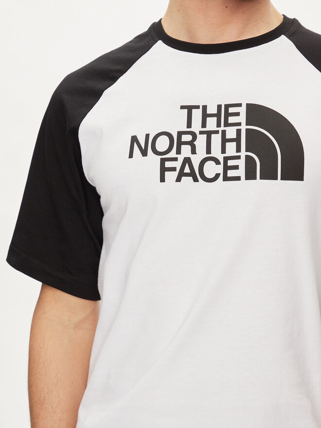 The North Face The North Face Marškinėliai Easy NF0A87N7 Balta Regular Fit