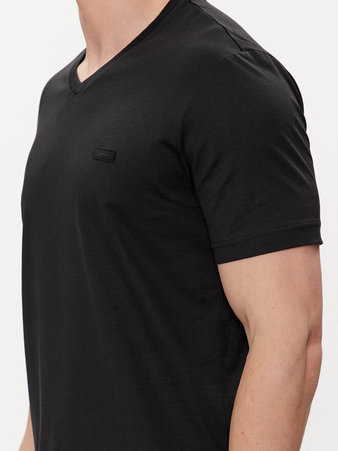 Calvin Klein Calvin Klein Camiseta Smooth K10K112507 Negro Regular Fit