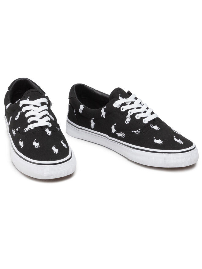 Polo Ralph Lauren Sneakers aus Stoff Polo Ralph Lauren Thorton 816839230002 Schwarz