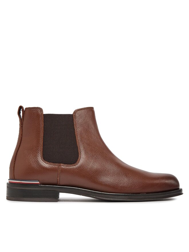 Tommy Hilfiger Klassische Stiefeletten Tommy Hilfiger Th Central Cc And Coin Braun