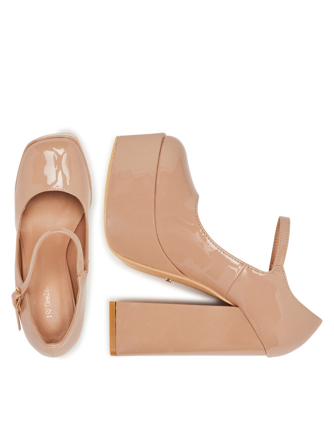 DeeZee Pantofi pumps DeeZee LWLB0328-1 Bej