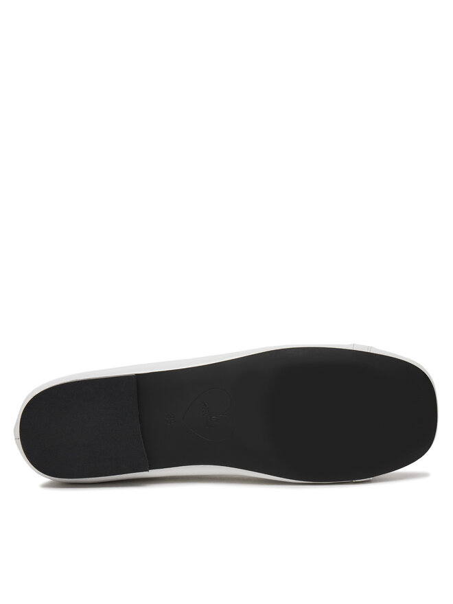 LOVE MOSCHINO Балетки LOVE MOSCHINO JA11011G1MII0100 Білий