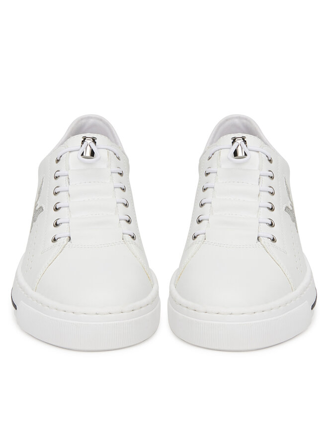 Rieker Sneakersy Rieker L8857-80 Biela