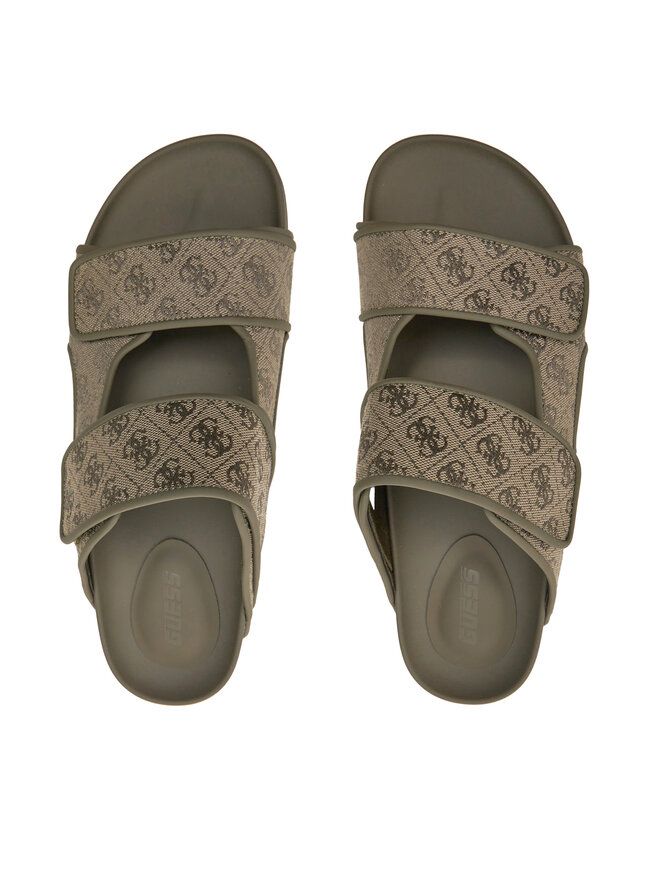 Guess Natikači Guess Igea II Jqd 4g FMGIGJ FAL03 Khaki