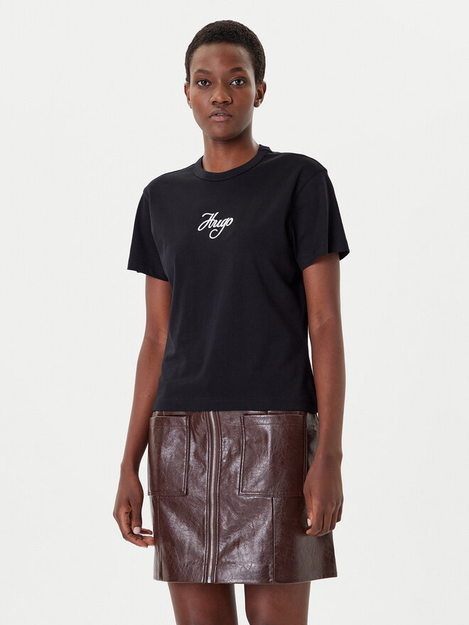 HUGO HUGO Camiseta Destrel_3 50550117 Negro Regular Fit