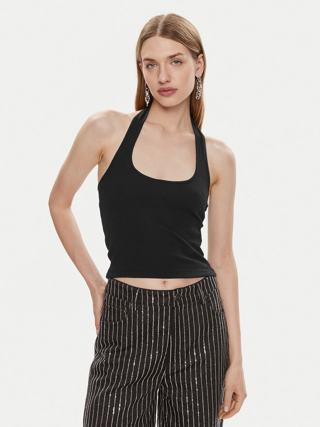 Noisy May Noisy May Τοπ Maya 27029026 Μαύρο Slim Fit